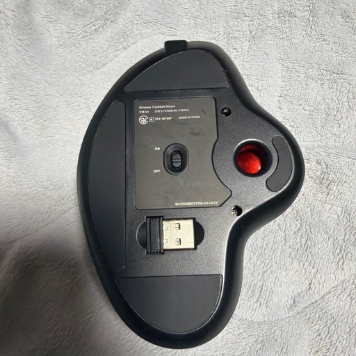 トラックボールマウス USBレシーバー付き Logicool ロジクール