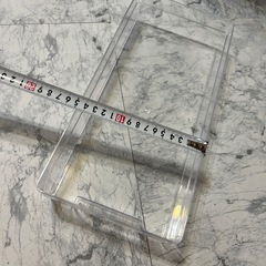 収納ケース　トレー　冷蔵庫にも　汚れてもすぐ洗える　小分け収納の画像