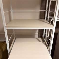 組み合わせラック　キッチンラック　ニトリの画像