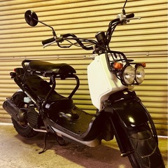 【New】★人気★ 実働 BT新品 ズーマー FI ホンダ AF58 4スト原付 スクーター ホワイト インジェクション 丸ミラーの画像