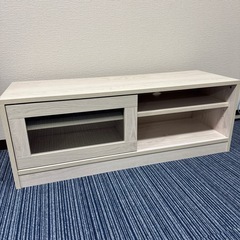 【幅100奥行き35高さ36】テレビ台　ホワイトの画像