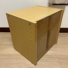 🌟カラーボックス 1段 0円の画像