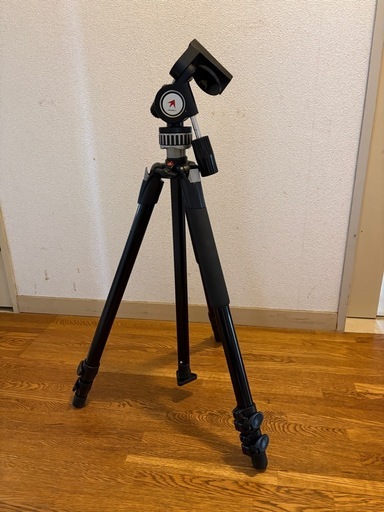【お値下げしました】QUICK-SET HUSKY雲台 ＆ Manfrotto 3段三脚 055XB セット