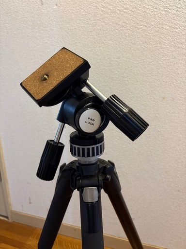【お値下げしました】QUICK-SET HUSKY雲台 ＆ Manfrotto 3段三脚 055XB セット