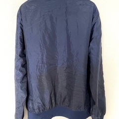 adidas アディダス　ナイロンジャケット　ブルゾン　ブルー　サイズ　Mの画像