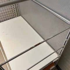 無印良品スチールシェルフの画像