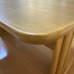 丸角ダイニングテーブル　150cm
 の画像