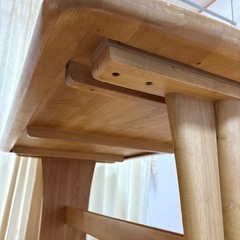 丸角ダイニングテーブル　150cm
 の画像