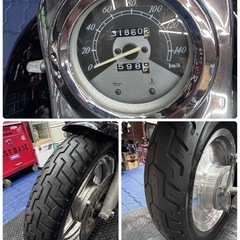 Vツインマグナ250 MC29 タンク新品 動画あり フルノーマル 即乗りOKの画像