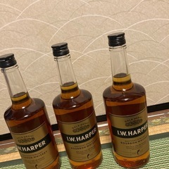 【3本セット】ウイスキー I.W.HARPER: 700ml 43度 の画像