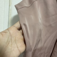 snidelのボウタイブラウス(サンプル品)です☺️の画像