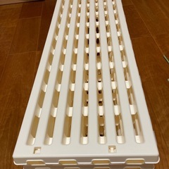 すのこ（プラスチック）シングルベッド　2/2の画像