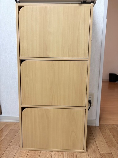 収納家具 (Larson Nor) 山陽網干の収納家具《カラーボックス》の中古 