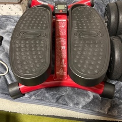 ダンベル２個、健康ステッパー ナイスデイの画像