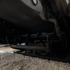 電動リクライニングソファ ブラウンの画像