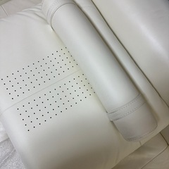 大塚家具　カウチソファ　レザー　三人掛けの画像