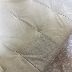 大塚家具　カウチソファ　レザー　三人掛けの画像