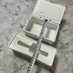 プルアウトボックス ロング　白　２個の画像