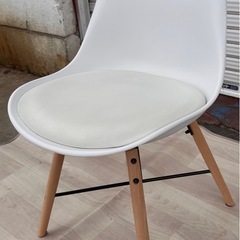 イームズ風チェア ホワイトの画像