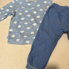 雲柄パジャマ100の画像