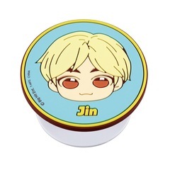 BTS Jin ジン スマホグリップ　アニメスタイル 新品の画像