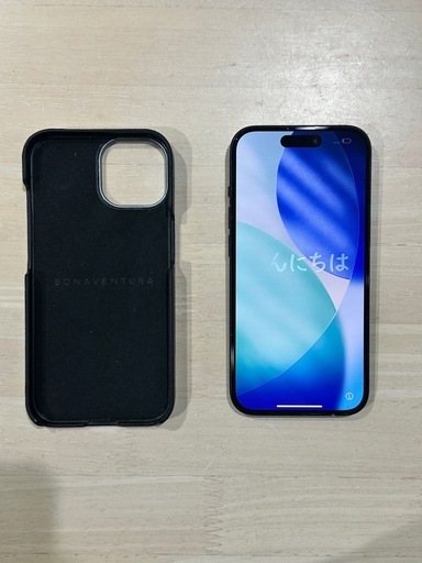 iphone15 256GB ブラック |ケース付き