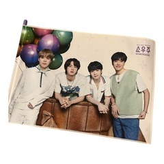 BTS ソウジュコン　ジン　シュガ　ジミン　J-Hope イメージフラッグの画像
