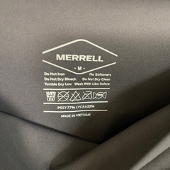 MERRELL レギンス Mサイズ チャコール タイツ スポーツ レディース 新品タグ付きの画像