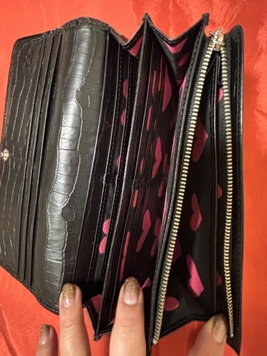 シンクビー　パンキッシュゼブラ長財布(美品)