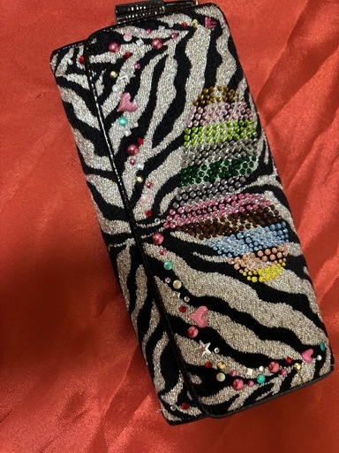 シンクビー　パンキッシュゼブラ長財布(美品)