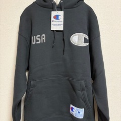 【新品・未使用】Champion スウェット 黒の画像