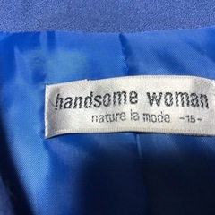 15号春物スーツ水色の画像