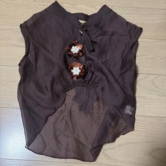 紫ワンピースの画像