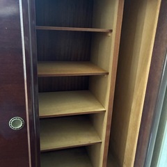 【木製シューズボックス／下駄箱】収納たっぷりの画像