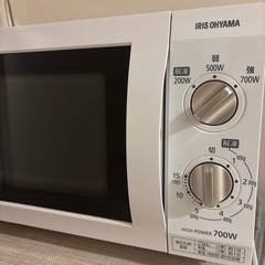 アイリスオーヤマ　電子レンジの画像