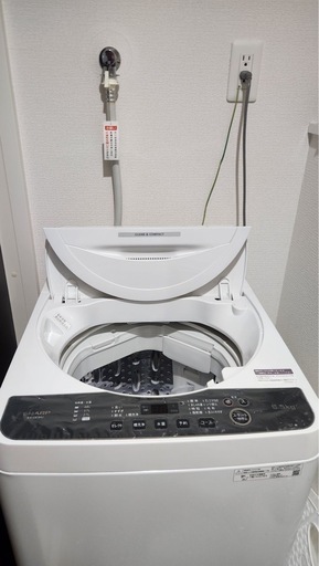 洗濯機（SHARP ES-GE5HG） (R Y) 妙国寺前の生活家電《洗濯機》の中古 