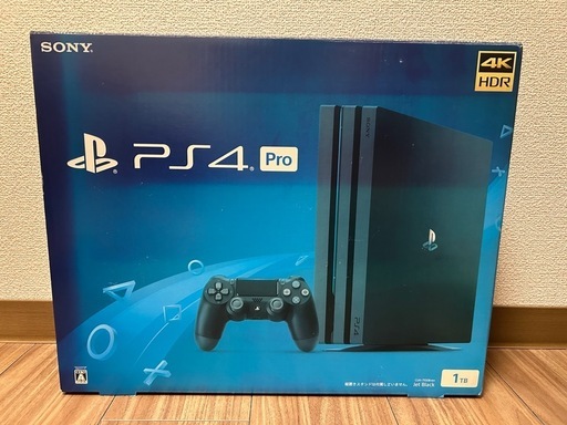 ★値下げしました★　PS4 Pro 箱有完品 1TBモデル ジェットブラック