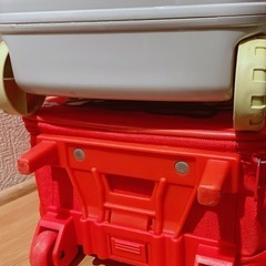 【取引中】子供用キャリーケース　キティの画像