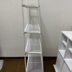 シェルフ ホワイト  ラック 棚の画像