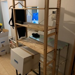 IKEA IVAR 木製ラック
の画像