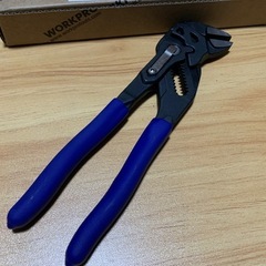 WORKPRO プライヤーレンチ 全長約180mm 最大口開幅 約40mm ブラックの画像