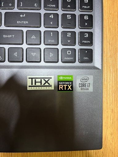 【値下げ】ゲーミングノート RTX2060 GALLERIA 動作OK
