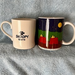 スヌーピーマグカップ　2個の画像