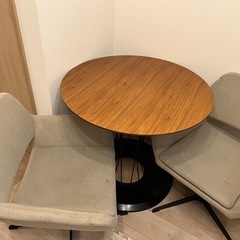  ニトリ    DCコルーナ BE 椅子2脚の画像