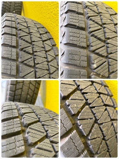 アルファード40 トヨタ純正ホイール　225/65R17 ブリザックスタッドレス2024年製  4本 手渡し