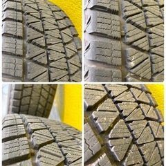 アルファード40 225/65R17 ブリザックスタッドレス 4本 手渡し
の画像
