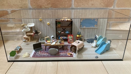 【仙台市限定】猫?のリビングルームディスプレイ