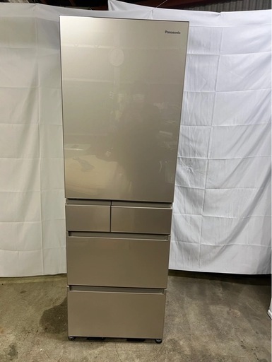 【成約済み】【1年保証】Panasonic 5ドア冷蔵庫 NR-E459PXL 2022年製 450L  左開き