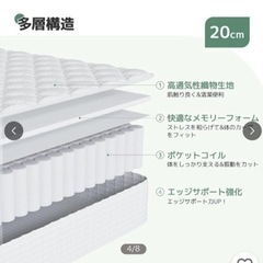 NOVILLA シングル　マットレスの画像