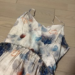 花柄キャミソールワンピースの画像